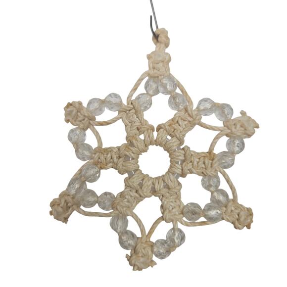 Lot of 6 Vintage Ornaments Fabric, Hand-made Country Rustic Farmhouse Cottage - Picture 7 of 7